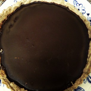 Cacao Coconut Tart