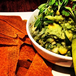 Guacamole with Chili-Lime Tortilla Chips